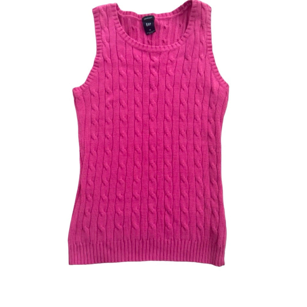 GAP Sleeveless Cable Knit Sweater Vest